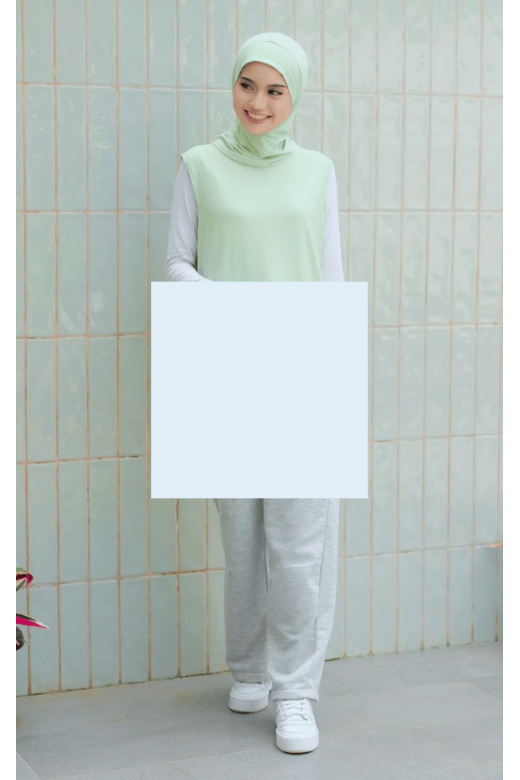 Farina Hijab Outer Mint